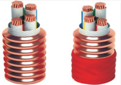 柔性軋紋銅護套礦物絕緣電力電纜